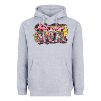 Heather Grey Hot mess mom mother's day Heavyweight Hoodie - HowdyJamesFarm