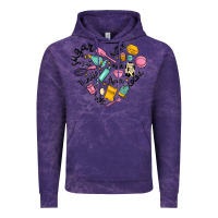 Cloud Purple vanilla eggs sugar cocoa and kitchen heart Vintage Hoodie - MaliasSmallBusiness