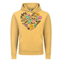 Vintage Mustard vanilla eggs sugar cocoa and kitchen heart Vintage Hoodie - MaliasSmallBusiness