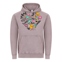 Vintage Zinc vanilla eggs sugar cocoa and kitchen heart Vintage Hoodie - MaliasSmallBusiness