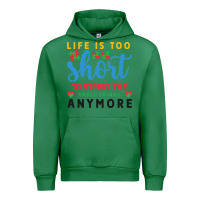 Emerald life is too to stress the small things anymo Urban Hoodie - CowhideDigitalArt