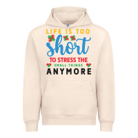Sandshell life is too to stress the small things anymo Urban Hoodie - CowhideDigitalArt
