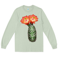 Matcha King Cup Cactus Long Sleeve Tee - LillyAllenDesigns