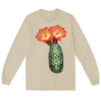Mushroom King Cup Cactus Long Sleeve Tee - LillyAllenDesigns
