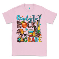 Bubblegum Pink ready to rock 2nd grade Classic Tee - JahusDesignShop