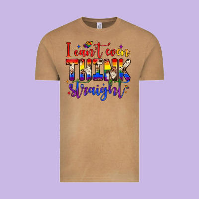 I Can't Even Think Straight Vintage Tee Designed By Jahusdesignshop