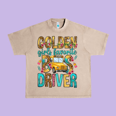 Golden Girls Favorite Bus Driver Urban Heavy Tee Designed By Nancycooperartshop