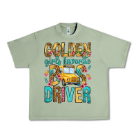 Oil Green golden girls favorite bus driver Urban Heavy Tee - NancyCooperArtShop