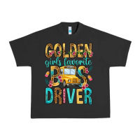 Pigment Black golden girls favorite bus driver Urban Heavy Tee - NancyCooperArtShop