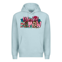 Blue Mist Blessed memaw Mother's Day Premium Hoodie - CowGirlArtShop