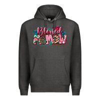 Charcoal Heather Blessed memaw Mother's Day Premium Hoodie - CowGirlArtShop