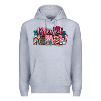 Heather Grey Blessed memaw Mother's Day Premium Hoodie - CowGirlArtShop