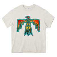 Cream thunderbird Heavy Core Tee - JahusDesignShop