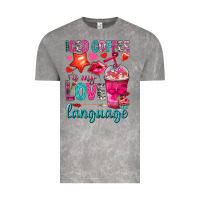 Cloud Rock iced coffee is my love language Vintage Tee - NancyCooperArtShop