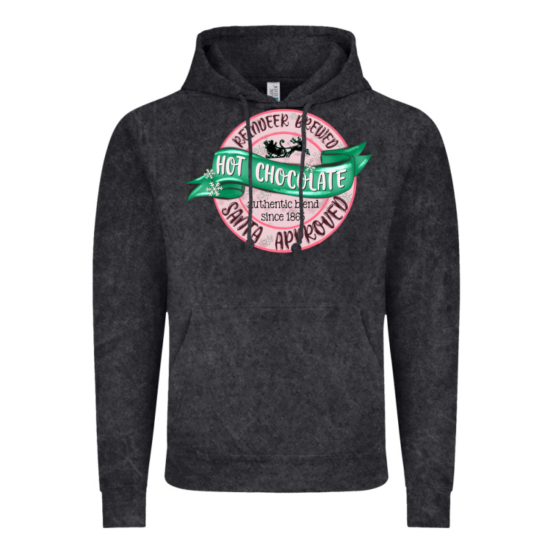 Reindeer Brewed Santa Approved Pink Vintage Hoodie by MaliasSmallBusiness | Teevron