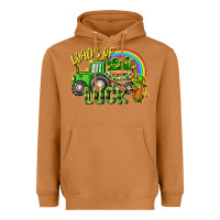 Meerkat Loads of luck tractor Heavyweight Hoodie - CowGirlArtShop