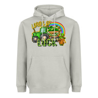 Moon Dust Loads of luck tractor Heavyweight Hoodie - CowGirlArtShop