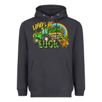 Smoke Loads of luck tractor Heavyweight Hoodie - CowGirlArtShop