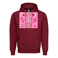 Burgundy burn book Zipper Hoodie - TumblerDesignByShophia