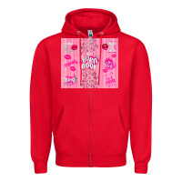 Red burn book Zipper Hoodie - TumblerDesignByShophia