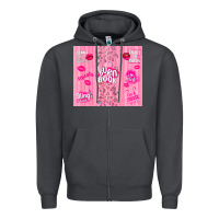 Smoke burn book Zipper Hoodie - TumblerDesignByShophia