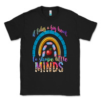 Black it takes a big heart to shape little Classic Tee - NancyCooperArtShop