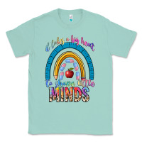 Seafoam it takes a big heart to shape little Classic Tee - NancyCooperArtShop