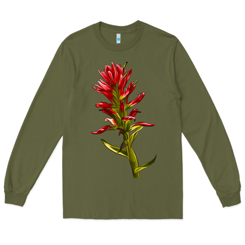 Indian Paintbrush Long Sleeve Tee by LillyAllenDesigns | Teevron