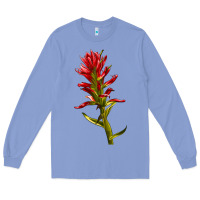Colony Blue Indian Paintbrush Long Sleeve Tee - LillyAllenDesigns