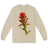 Mushroom Indian Paintbrush Long Sleeve Tee - LillyAllenDesigns