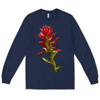 Navy Indian Paintbrush Long Sleeve Tee - LillyAllenDesigns