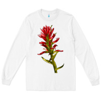 White Indian Paintbrush Long Sleeve Tee - LillyAllenDesigns
