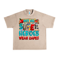 French Oak not all super heroes wear capes Urban Heavy Tee - NancyCooperArtShop
