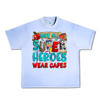 Grape Ice not all super heroes wear capes Urban Heavy Tee - NancyCooperArtShop