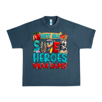 Midnight Navy not all super heroes wear capes Urban Heavy Tee - NancyCooperArtShop