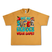 Peanut Butter not all super heroes wear capes Urban Heavy Tee - NancyCooperArtShop