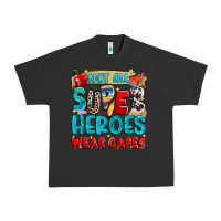 Pigment Black not all super heroes wear capes Urban Heavy Tee - NancyCooperArtShop