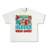 Pistachio not all super heroes wear capes Urban Heavy Tee - NancyCooperArtShop