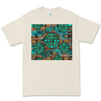 Bone gemstone turquoises aztec leopard cowhide Premium Tee - Artiststas
