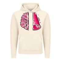 Vintage Artic custom name cheerleader with megaphone Vintage Hoodie - MaliasSmallBusiness