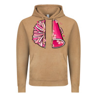 Vintage Camel custom name cheerleader with megaphone Vintage Hoodie - MaliasSmallBusiness