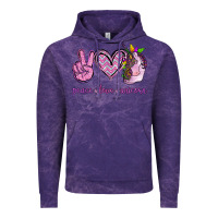 Cloud Purple Peace Love Unicorn Vintage Hoodie - Jasminsmagicworld