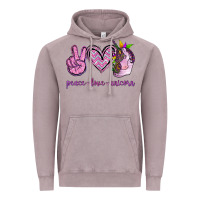 Vintage Zinc Peace Love Unicorn Vintage Hoodie - Jasminsmagicworld