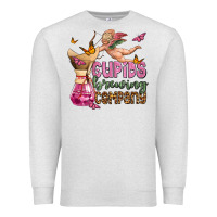 Oatmeal Heather cupids brewıng  company olivia Premium Sweatshirt - OliviaCreatesArt