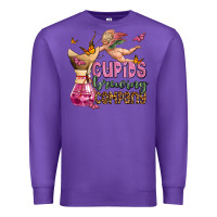 Purple cupids brewıng  company olivia Premium Sweatshirt - OliviaCreatesArt