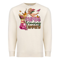 Sandshell cupids brewıng  company olivia Premium Sweatshirt - OliviaCreatesArt