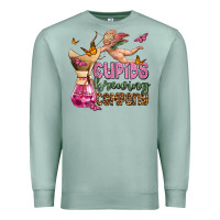 Seafoam cupids brewıng  company olivia Premium Sweatshirt - OliviaCreatesArt