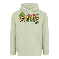Matcha Luckiest lunch lady St. Patrick's Day Heavyweight Hoodie - CowGirlArtShop