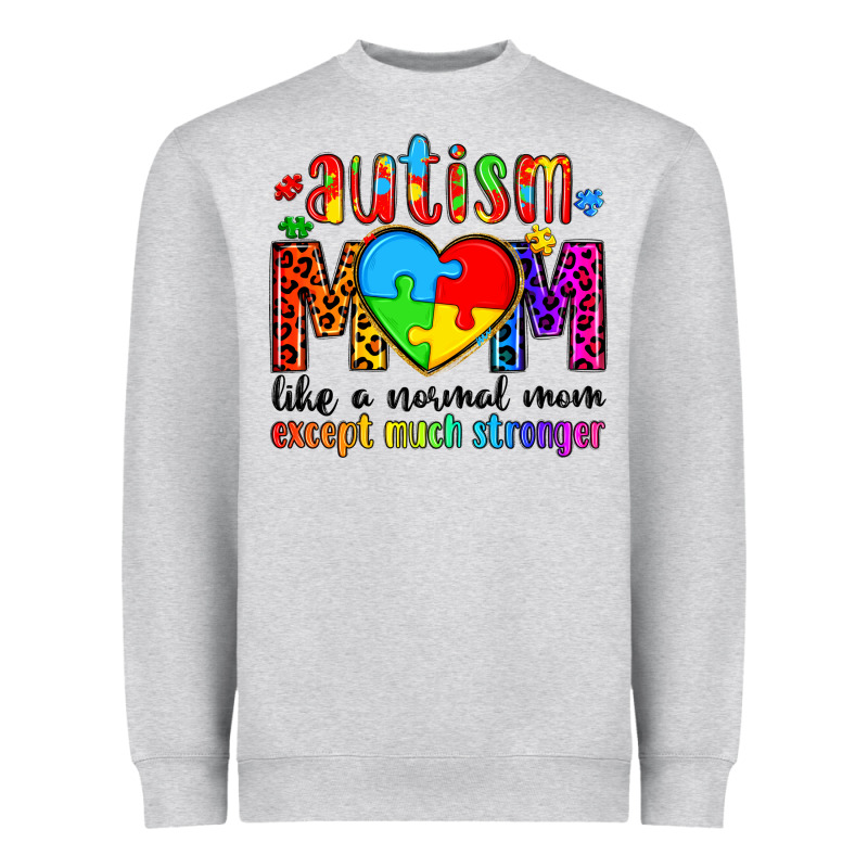 Autism Mom Like A Normal Mom Except Much Stronger Heavyweight Sweatshirt by Artiststas | Teevron