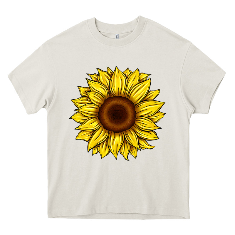 Sunflower Heavy Core Tee by Artiststas | Teevron